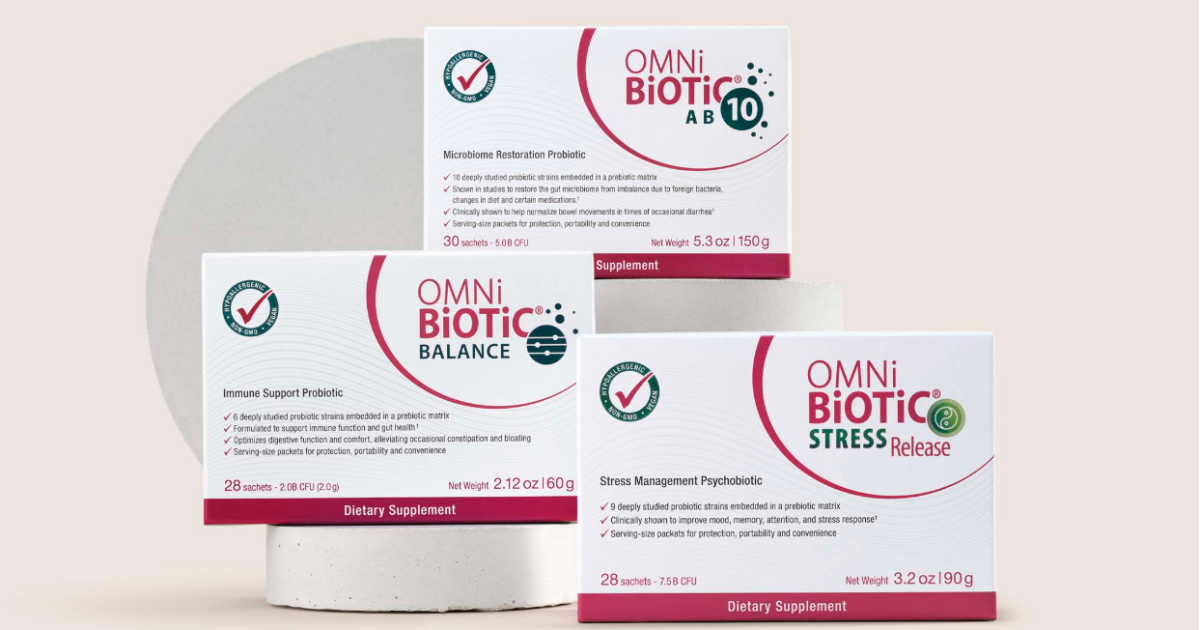 Omni-Biotic se posiciona como la marca de probióticos número 1 en Europa, lo que refleja la gran confianza del consumidor y su sólida base científica