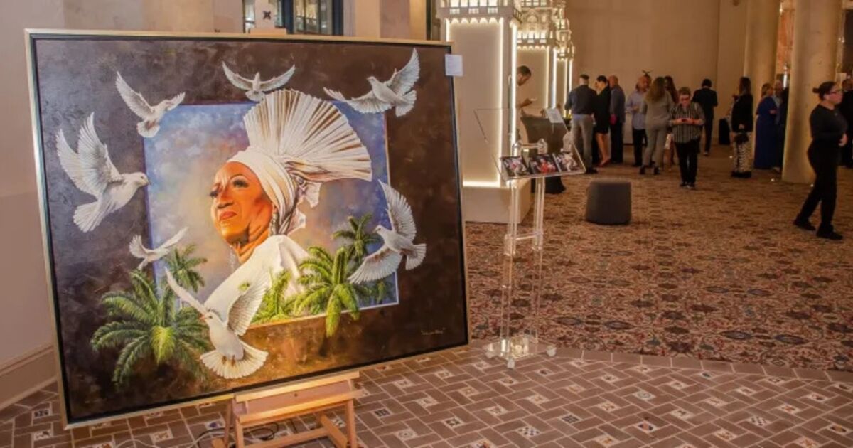 Celebran los cien años de Celia Cruz en Miami