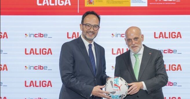 LaLiga y el gobierno español suman fuerzas para reforzar la ciberseguridad