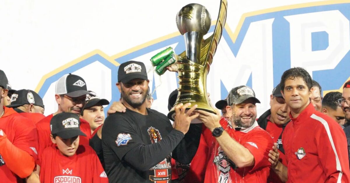 ¡Campeones! Leones del Escogido conquistan su XVII Corona