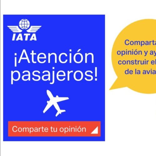 Cuéntanos tu experiencia en la Encuesta Global de Pasajeros de IATA 2025