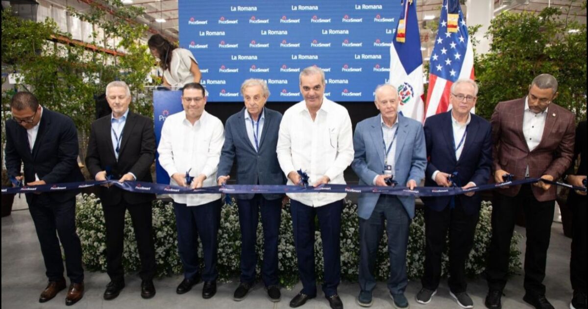 Inaugurada nueva sucursal de PriceSmart en La Romana, con presencia del Presidente Abinader