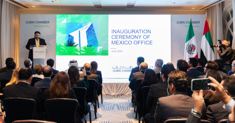 Cámara Internacional de Dubái abre oficina en México