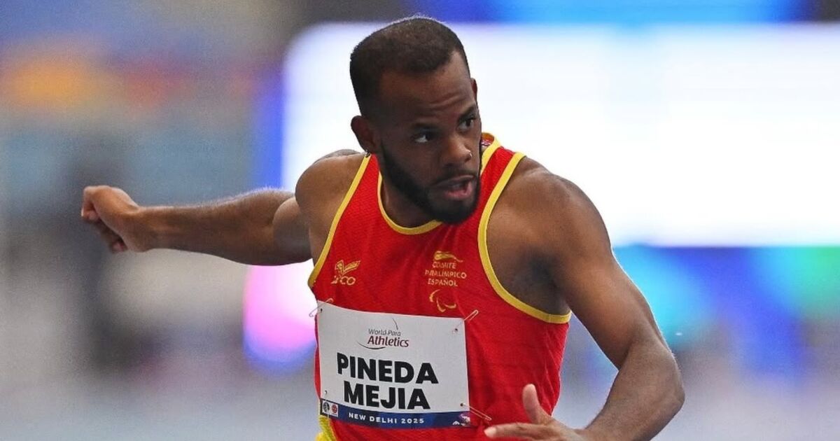 David Pineda corona campeón paralímpico del mundo en India