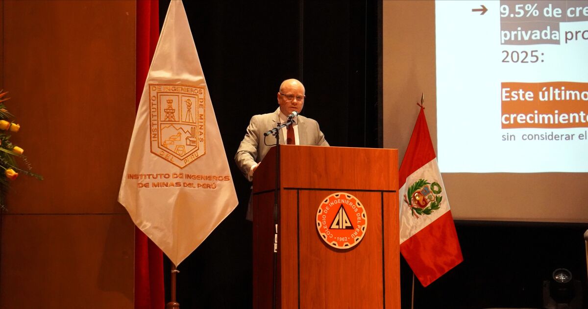 Si Tía María entra en operación en 2027, se reactivaría la confianza en inversionistas, asegura Juan Carlos Ortiz