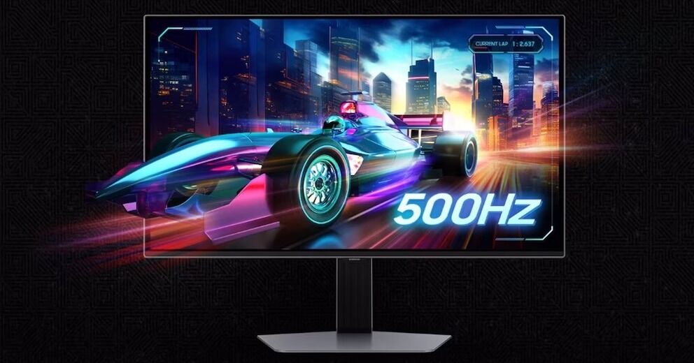 Samsung lanza su nuevo monitor Odyssey OLED G6 con 500 Hz dedicado a los videojuegos
