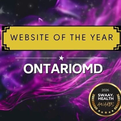 OntarioMD gana el prestigioso premio Swaay.Health 2026 al sitio web del año