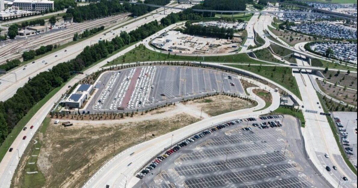 La reubicación del aeropuerto de Atlanta al Centro de Transporte Terrestre está próxima a completarse
