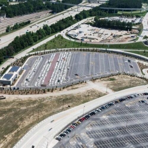 La reubicación del aeropuerto de Atlanta al Centro de Transporte Terrestre está próxima a completarse