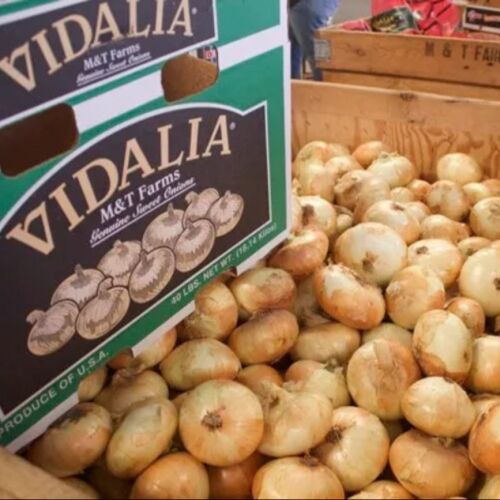 Las cebollas Vidalia de Georgia, famosas en todo el mundo, llegarán al mercado