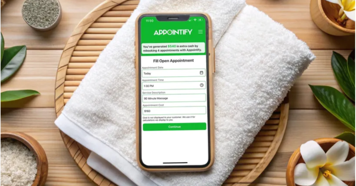 Appointify continúa expandiendo su aplicación de reservas para cancelaciones de último minuto al mercado de Atlanta