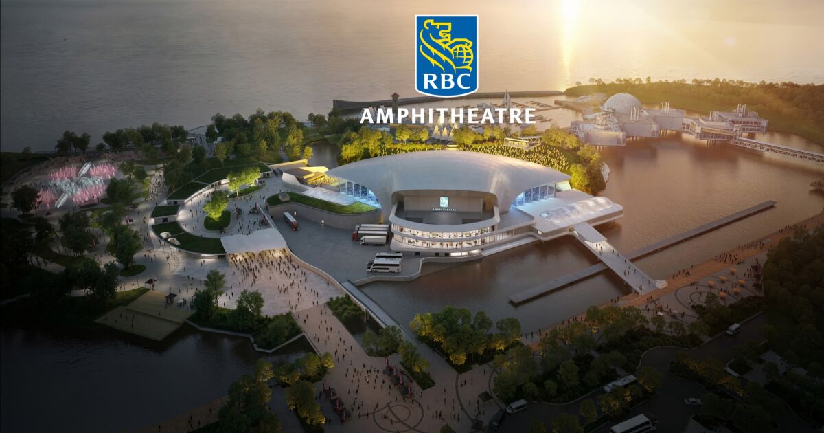 Live Nation Canada anuncia a RBC como socio de derechos de nombre para el anfiteatro frente al mar de Toronto