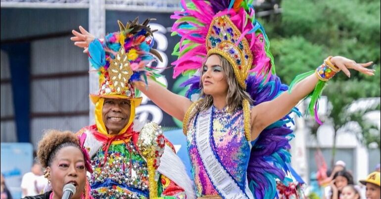 Inicia carnaval de Santiago 2026 con un derroche de colorido