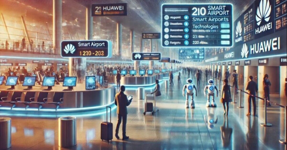 Lanza Huawei 5 soluciones digitales para mejorar los aeropuertos inteligentes