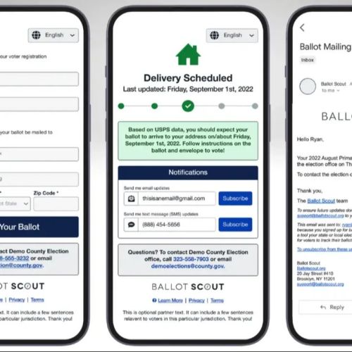 Raffensperger anuncia una asociación con Ballot Scout para el seguimiento de votos en tiempo real