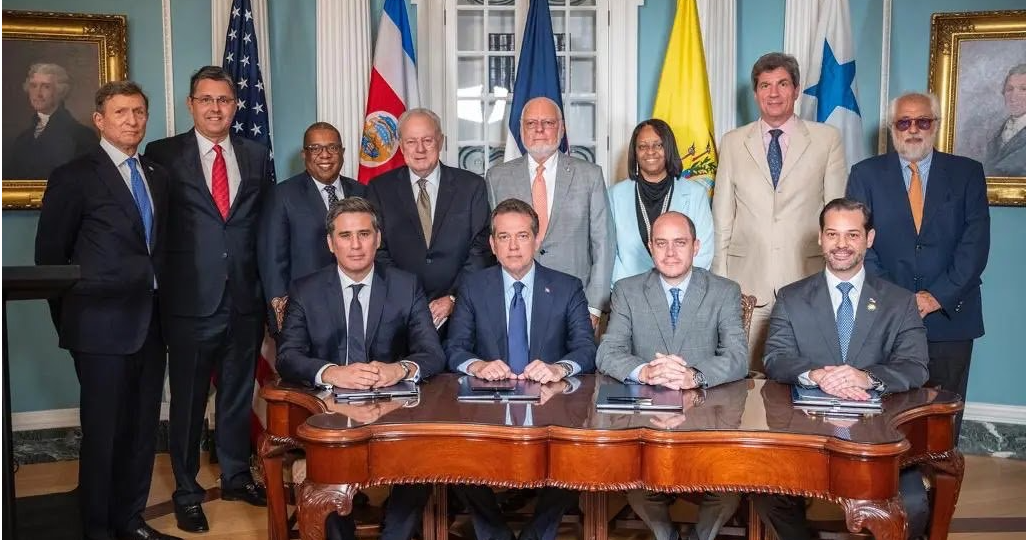 Un acuerdo histórico entre República Dominicana, Costa Rica, Panamá y Estados Unidos por el fortalecimiento de las cadenas de suministro