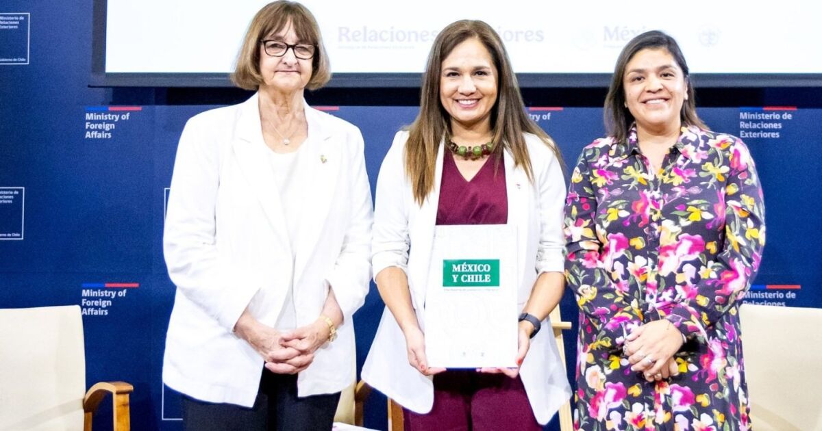 Subsecretaria Gloria de la Fuente presenta el libro “México – Chile, una historia de asociación estratégica”