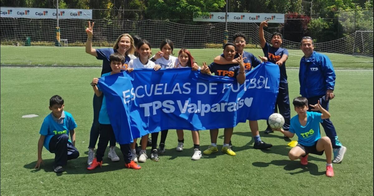 Escuelas de fútbol TPS 2024 beneficiaron a 500 niños y niñas de Valparaíso