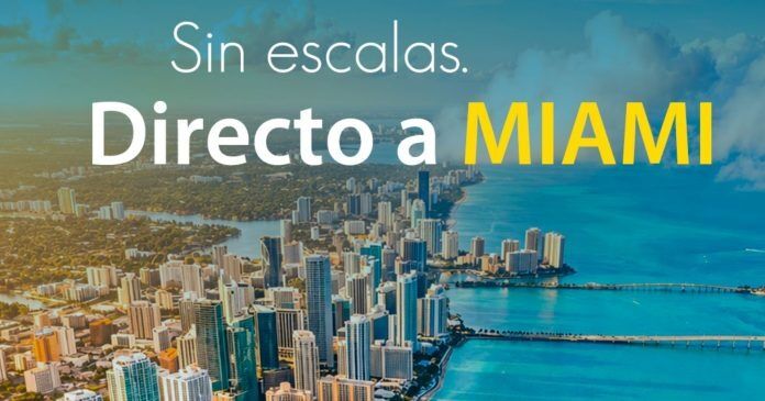 Aerolínea Global X, en alianza comercial con Laser Airlines anuncian vuelos directos a Miami
