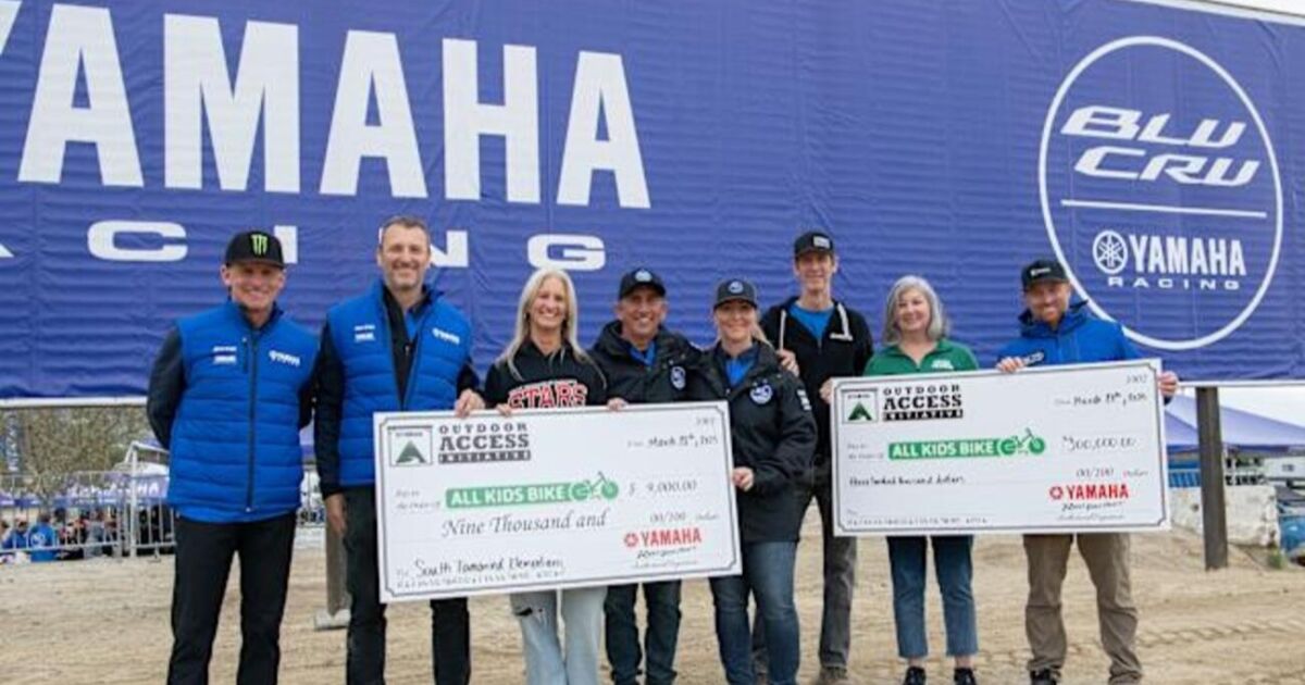 La Iniciativa de Acceso al Aire Libre de Yamaha otorga más de $387,000 en el primer trimestre