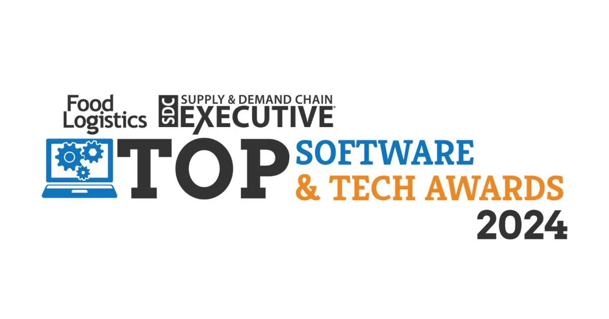 Sensified.io gana el premio Top Software & Tech Award 2024 de Food Logistics